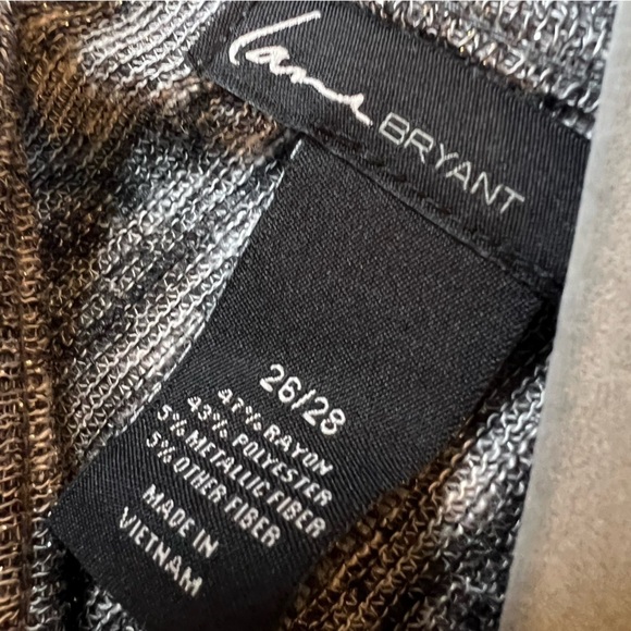 B14.23 NWT Lane Bryant Swing Long Sleeve Gray Heathered Criss Cross Back Sweater - Picture 4 of 4